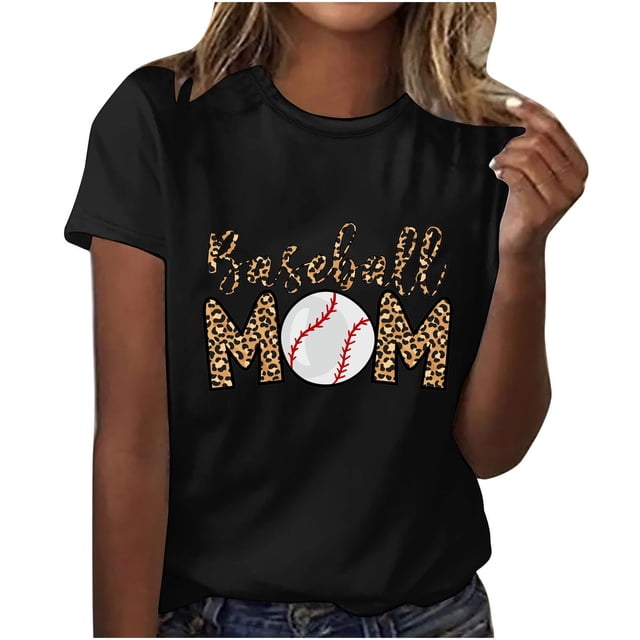 Birdeem Hauts de Mode pour Femmes Imprimé Manches Courtes Blouse Col Rond T-Shirt Hauts