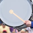 thumbnail image 2 of Soft Head  Wool Wooden Precussion Instrument, Drum Stick, 2Pcs For Professional, 2 of 8