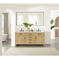 thumbnail image 3 of Altair-13 72" Double Bathroom Vanity in with Grain White Engineered Stone Countertop, 3 of 13
