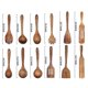 thumbnail image 4 of Wooden Spatula Wooden Spoon Frying Spatula Solid Wood High Temperature Resistants Soup Spoon No Pain, 4 of 5