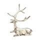 thumbnail image 5 of Estatua de animal, escultura de ciervo, estantería decorativa, armario, dormitorio, día de San Valentín, comedor, centro de mesa, figura decorativa Plata clara, 5 of 8