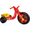 Red, variant on The Original Big Wheel 16 Inch Tricycle Big Wheel for Kids 3-8 Boys Girls Trike - Fire and Rescue Edition