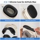 thumbnail image 3 of Funda de silicona y funda de diadema para AirPods Max 2, color negro, 3 of 7