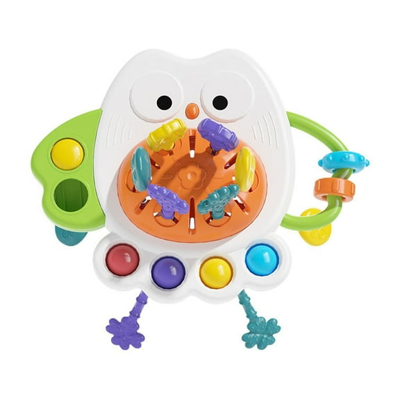 Twfbrm Baby Teething Toys Sensory Chew Infant Teething Relief Colorful Rattle Teethers Toys Grasping Activities Baby Toys for 0-6-12-18 Months Gifts