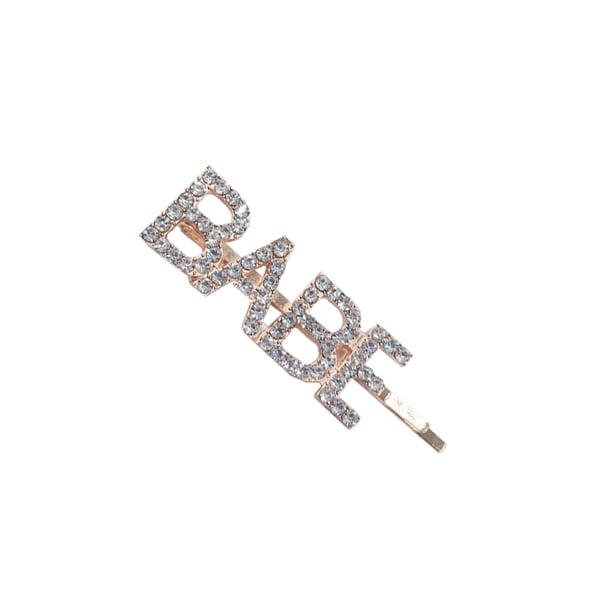 Minnieouse Alfileres de aleación Encantadores Exquisitos Útiles Portátiles Hermosos Sombreros Clip Rhinestone Herramientas de peinado multifuncionales Type3 NO3 Minnieouse AP009343-08