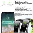 thumbnail image 4 of Injueey Q8S Reloj inteligente IP68 Impermeable cardíaco Presión arterial Fitness Deporte Relojes inteligentes rojo, 4 of 6