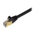 thumbnail image 2 of StarTech 20ft CAT6a Ethernet Cable - 10 Gigabit Shielded Snagless RJ45 100W PoE Patch Cord - 10GbE STP Network Cable with Strain Relief - Black - UL, TIA (C6ASPAT20BK), 2 of 2