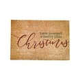 thumbnail image 1 of Christmas Holiday Doormat Polyester Non- Absorbent Decorative Mat for Living Room Dormitory Kitchen Bathroom, 1 of 5
