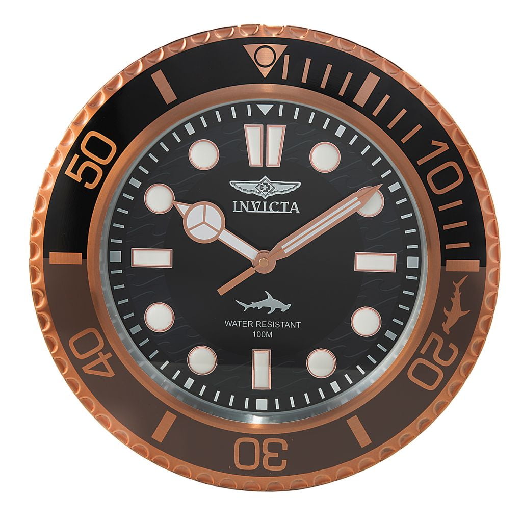 Invicta Pro Diver 14" Quartz Wall Clock