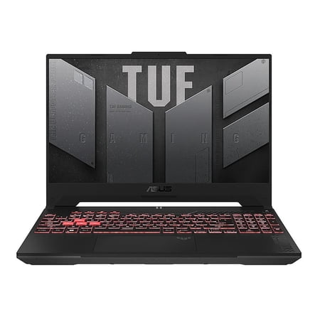 ASUS TUF Gaming A17 (2023) Gaming Laptop, 17.3" FHD 144Hz Display, GeForce RTX 4060, AMD Ryzen 7 7735HS, 16GB DDR5, 1TB PCIe 4.0 SSD, Wi-Fi 6, Windows 11, FA707NV-ES74