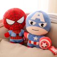 thumbnail image 3 of ASKEN Avengers Llaveros Thor Lindos Niños Plushies Regalo Superhéroe Capitán América Muñecas Colgantes Muñecos De Peluche Spiderman, 3 of 4