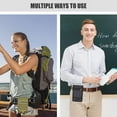 thumbnail image 2 of KATOLK Dual Phone Holster,Belt Phone Pouch, Large Smartphone Pouch Cell , Multi-Purpose Cell Phone Case, 2 of 7