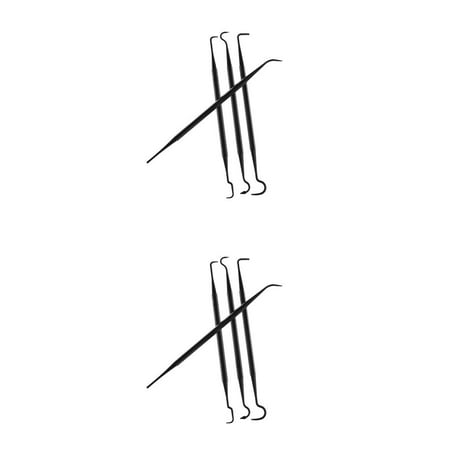 

2set of 4pcs Double Ended Nylon Pick Set Hunting Tool Cleaning Hook Picks Tool