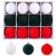 thumbnail image 3 of 12 Bolas Navidad 2 4 Pulgadas Decorativas Terciopelo Adornos para Árboles (F), 3 of 4