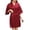 Red, variant on Night Shirts for Women Sleepwear Soft Long Satin Long Silk Full Length Kimonos Bath Dressing Ladies Clothing,Black,L