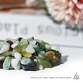 thumbnail image 2 of NOGIS 0.77 lbs Pebbles for Indoor Plants, Succulent Rocks,6-9mm Polished Pebbles for Bamboo, Vase, Terrarium, Natural Decorative Small River Rocks for Crafts, Cactus, Outdoor Garden Landscaping, 2 of 7