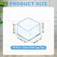 thumbnail image 2 of Uxcell 16Pcs Protectores de Piso para Patas de Silla, Tapas Transparentes para Patas de Silla de 1.5 x 1.5 Pulgadas, Cubiertas de Muebles Cuadradas, 2 of 7