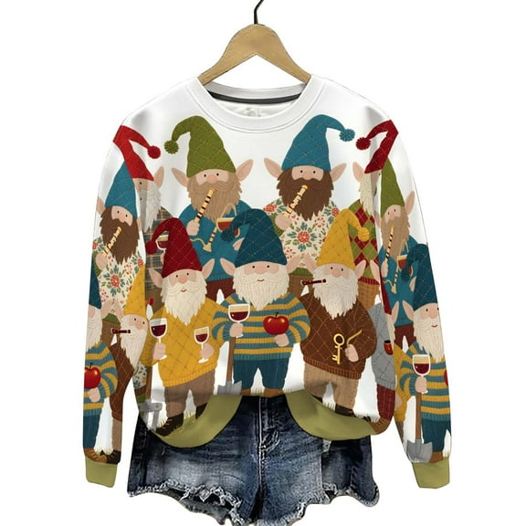 Fall Saving Talove Long Sleeve Shirts for Women Funny Graphic Sweatshirt Women Fall Clothes Crewneck Casual Daily Wear Womens Tops Fall Winter Christmas Shirts