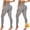2 Pack Gray, variant on Light Compression Pantyhose 8-15mmHg Graduated Support Tights, Semi-Opaque Footless