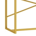 thumbnail image 6 of ModFusion Mirrored Console Table with 2 Drawer for Foyer, Hallway and Entryway, Silver Gold, 6 of 8