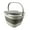 Grey, variant on SAMMART 9.5L (2.5 gallon) Collapsible Rectangular Handy Basket/Bucket