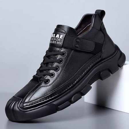 

autumn and winter new men‘s casual shoes high-top shoes men‘s handmade retro trendy overalls boots men 6605