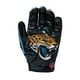 thumbnail image 2 of Guantes de fútbol Wilson NFL Stretch Fit Youth Jaguars, 2 of 3