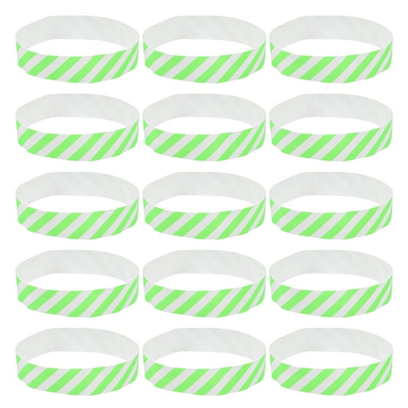 100pcs Playground Wristbands Wristbands Festival Wristbands Decorative Wristbands Event Entry Wristbands Disposable Wristbands