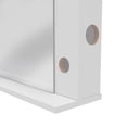 thumbnail image 3 of Boahaus Sivas Vanity Mirror with Hollywood Built-in Lights, HD Glass, White, 35.5"W, 3 of 9