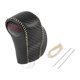 thumbnail image 1 of Cubierta de pomo de cambio de marcha antideslizante Unique Bargains para Honda HR-V 2016-2022, patrón de fibra de carbono negro, negro, beige, cuero de microfibra, 1 of 1