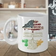 thumbnail image 3 of American Grown With Irish Roots Flag Of America & Ireland Tree Art Coffee & Tea Gift Mug Cup, Home Décor, Kitchen Table Accessories, St. Patrick's Day Gifts, Party Decorations & Items For Men & Women, 3 of 4