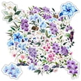 thumbnail image 6 of 35pcs-70pcs PVC Orchid Stickers Nature Flower Stickers Botanical Plants Stickers for Phone Luggage Laptop, 6 of 9