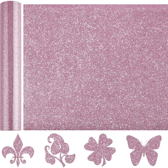 1 Roll of Glitter Heat Transfer Vinyl Paper Vinyl Transfer Film