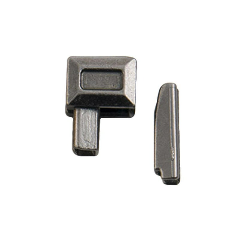 24 Set restorer tool Metal Zipper Bottom Stop Stopper Zipper 