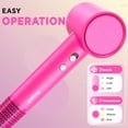 thumbnail image 5 of Hair Dryer, 110000 RPM Ionic Travel Blow Dryer Hair Care Fast Drying Gifts for Women, Pink, 5 of 8