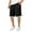 Black, variant on Ediodpoh Men's Breathable Loose Straight Leg Casual Quarter Pants Men Shorts Khaki XL