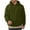Army Green, variant on XIAONU Mens Sweatshirts Long Sleeved Half Zip Pullover Hoodless Top Casual Solid Color Loose Pullover Sweatshirt