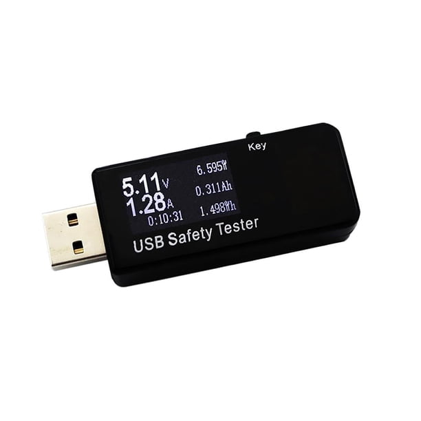 usb digital lcd power meter medidor de seguridad multímetro actual monitor de voltaje