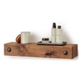 thumbnail image 3 of DRAKESTONE Farmhouse Floating Shelf w/ Clavos - Walnut, 3 of 8
