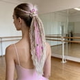 thumbnail image 5 of MMJ Elastic Dirty Braid Ponytail 27.6in Synthetic Hair Extension Fashion Wrap Natural Look Daily Party Wear, 5 of 6