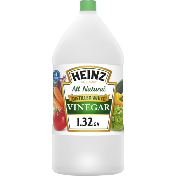 Heinz All Natural Distilled White Vinegar 5 Acidity, 1.32 gal Jug