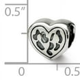 thumbnail image 4 of Reflection Beads Sterling Silver Reflections Heart Bead, 4 of 5