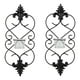 thumbnail image 2 of Paquete de 2 candelabros de metal para en , candelabros de pared, candelabros para candelabros, candelabros para la decoración BLESIY portavelas de pared, 2 of 7