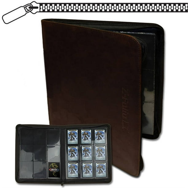 BCW 9Pocket ZFolio, LX, Brown