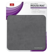 Premium Microfiber Mouse Mat- Grey comfortable travelling non slipper water resistance