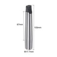 thumbnail image 2 of Uxcell Morse Taper Adapter MT2 to B18 Tang End Shank Adapter Morse Taper 2MT 18B for Lathes Carbon Steel, 2 of 6