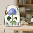 thumbnail image 5 of Rocae Vintage Flower for 16inch Clear Backpack Transparent School Backpack for Women Men, Capacity Clear Bag for College, Travel, 5 of 7
