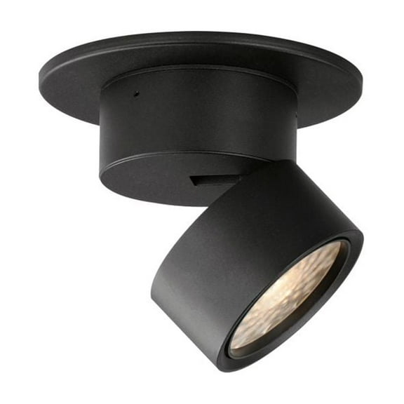 86240BK-Maxim Lighting-Swinger - 12W 1 LED Mini Adjustable Flush Mount-3.25 Inches Tall and 5.25 Inches Wide-Black Finish