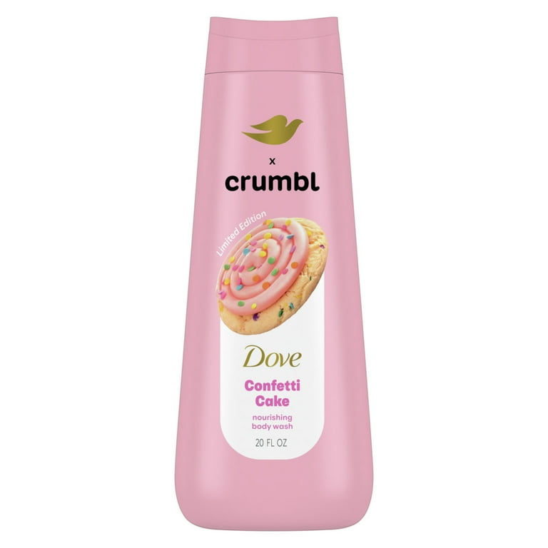 Dove, Body Wash, Limited Edition Confetti Cake 3ct, Moisturizing
