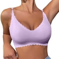 thumbnail image 4 of Clearance Sale 2025 Bra Women's Comfortable Traceless Sports Bra With Ruffles For Comfortable Breathability And Fitness Without Steel Rings Bra, 4 of 4